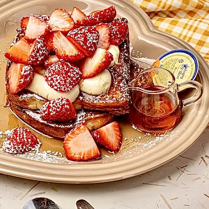 Seasonal Fruits French Toast — Seasonal Fruits, 잼잼 JAM JAM